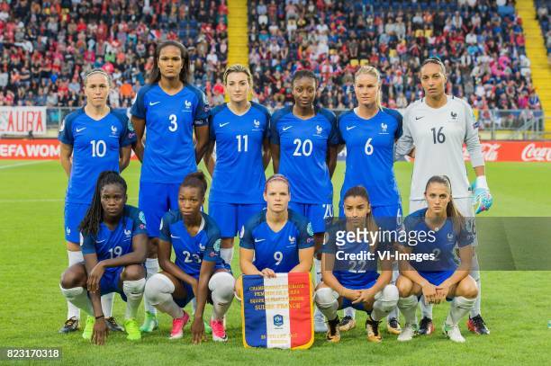 Camille Abily of France women, Wendie Renard of France women, Claire Lavogez of France women, Kadidiatou Diani of France women, Amandine Henry of...