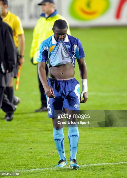 Clevid DIKAMONA - - Le Havre / Le Mans - 8eme journee de Ligue 2 ,