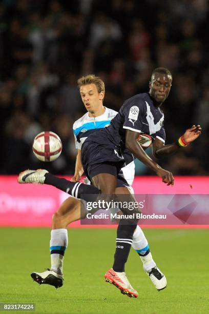 Benoit Pedretti / Ludovic Sane - - Bordeaux / Lille - 7eme journee de Ligue 1 -