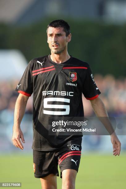 Julien FERET - - Rennes / Lorient - match de preparation -Ploermel,