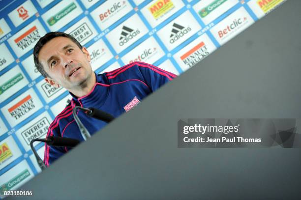 Remi GARDE - - Conference de presse - OL - Lyon - Tola Vologe -