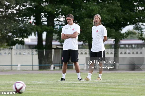 Patrice CARTERON / Jerome MONNIER - - Besancon / Dijon - Match de preparation - Saison 2011/2012,