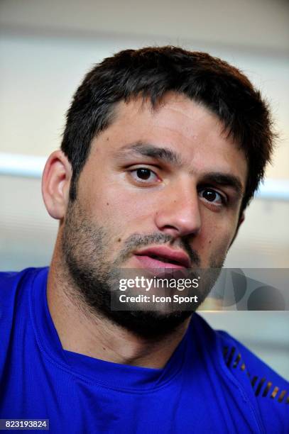 Fabrice ESTEBANEZ - - Conference de Presse de l'Equipe de France - Coupe du Monde 2011 -Nouvelle Zelande-,