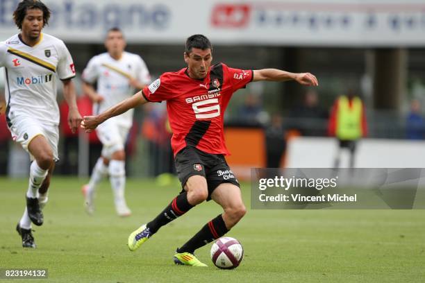 Julien FERET - - Rennes / Sochaux - match de preparation -Rennes,