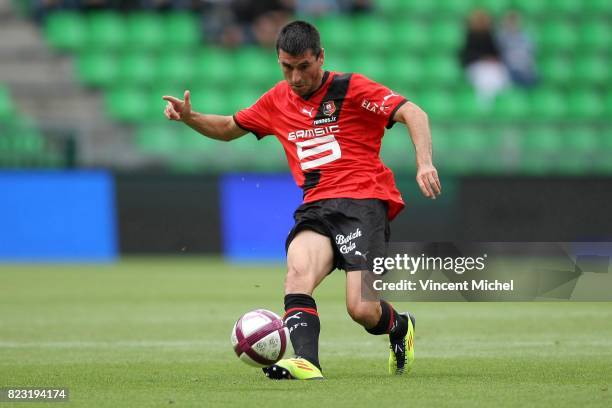 Julien FERET - - Rennes / Sochaux - match de preparation -Rennes,