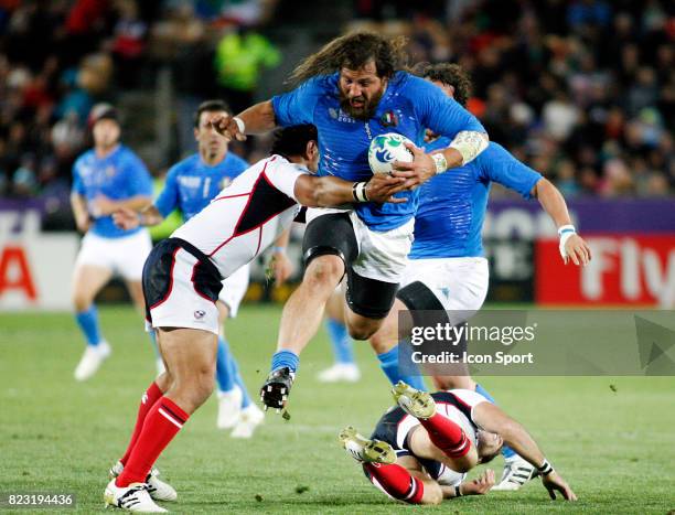 Martin Castrogiovanni - - Italie / Etats Unis - Coupe du Monde de Rugby 2011,
