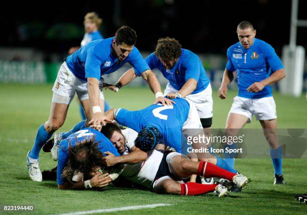 Martin Castrogiovanni - - Italie / Etats Unis - Coupe du Monde de Rugby 2011,