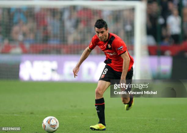 Julien FERET - - Rennes / Atletico Madrid - Europa League,