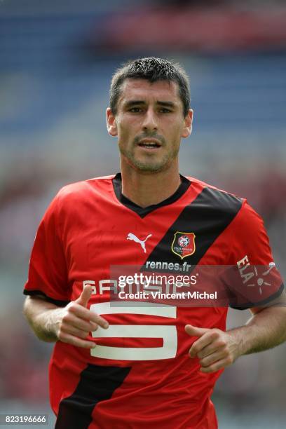 Julien FERET - - Rennes / Sochaux - match de preparation -Rennes,