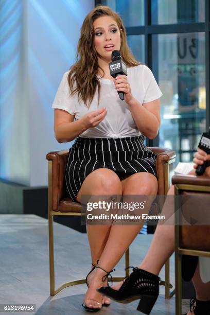 Model Ashley Graham discusses her new show "The Ashley Graham Project" at Build Studio on July 26, 2017 in New York City.