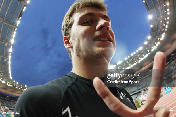 Christophe Lemaitre - 200m - - Ligue de Diamant - Meeting Areva au Stade de France-Paris,