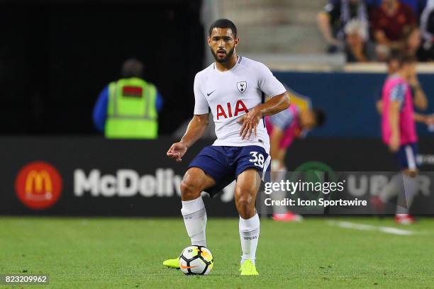 Tottenham Hotspur defender Cameron Carter-Vickers during the first half of the International Champions Cup soccer game between Tottenham Hotspur and...