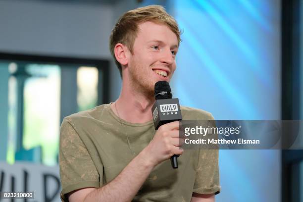 Jimmy Rainsford of the band Picture This discusses their new EP "Picture This" at Build Studio on July 26, 2017 in New York City.