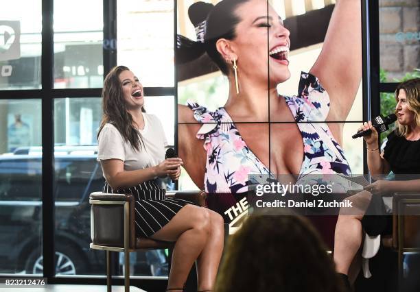 Ashley Graham attends the Build Series to discuss her new show 'The Ashley Graham Project' at Build Studio on July 26, 2017 in New York City.