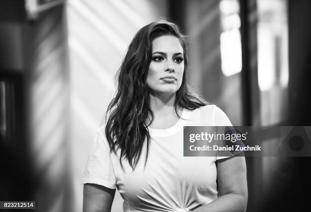 Ashley Graham attends the Build Series to discuss her new show 'The Ashley Graham Project' at Build Studio on July 26, 2017 in New York City.