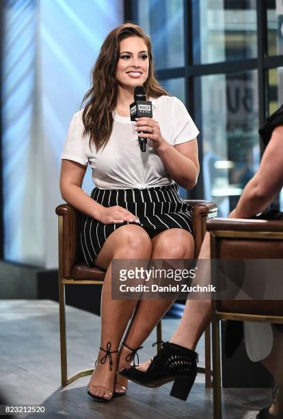 Ashley Graham attends the Build Series to discuss her new show 'The Ashley Graham Project' at Build Studio on July 26, 2017 in New York City.