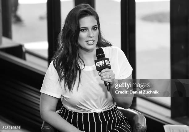 Ashley Graham attends the Build Series to discuss her new show 'The Ashley Graham Project' at Build Studio on July 26, 2017 in New York City.