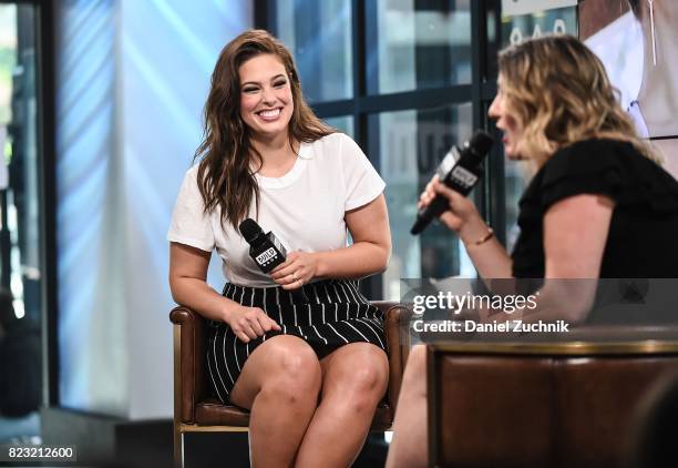 Ashley Graham attends the Build Series to discuss her new show 'The Ashley Graham Project' at Build Studio on July 26, 2017 in New York City.