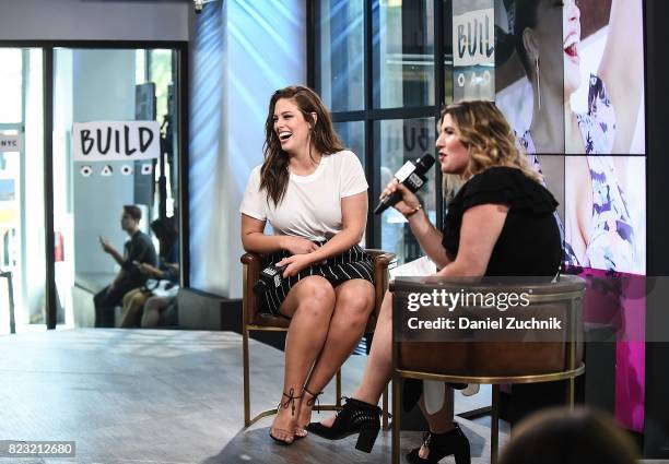 Ashley Graham attends the Build Series to discuss her new show 'The Ashley Graham Project' at Build Studio on July 26, 2017 in New York City.