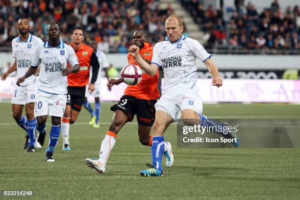 Innocent EMEGHARA / Stephane GRICHTING - - Lorient / Auxere - 7eme journee de Ligue 1 -