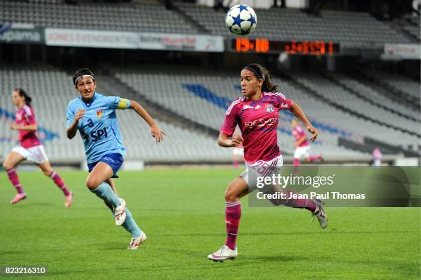 Amel MAJRI - - Lyon / Cluj - Champions league Feminines -