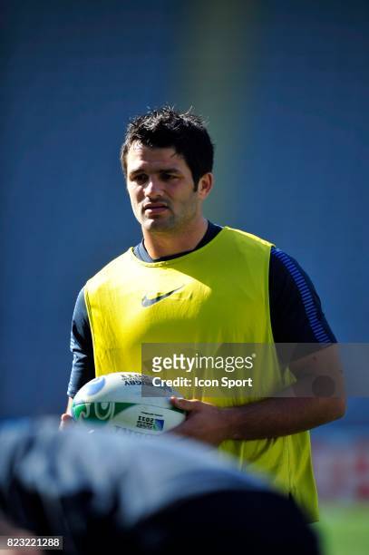 Fabrice ESTEBANEZ - - Entrainement France - Coupe du Monde de Rugby 2011 -Auckland,