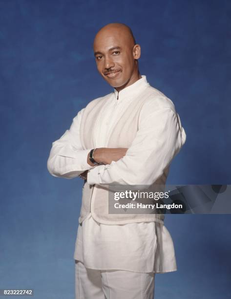 Personality Montel Williams poses for a portrait in 1994 in Los Angeles, California.