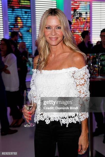 Verena Klein during the Audemars Piguet and Wempe Old-School Hip Hop Party at Skyloftstudios on July 26, 2017 in Munich, Germany.