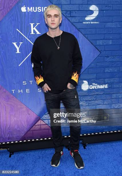 Gabriel-Kane Day Lewis attends KYGO "Stole The Show" Documentary Film Premiere at The Metrograph on July 25, 2017 in New York City.