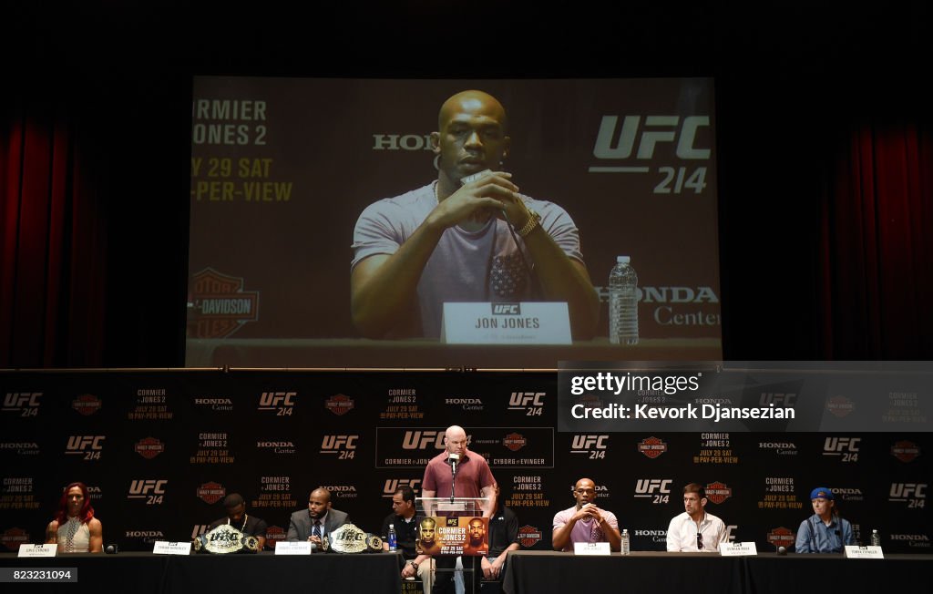 UFC 214- Press Conference