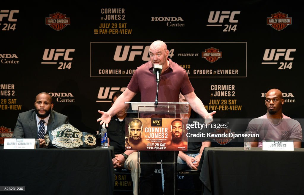 UFC 214- Press Conference