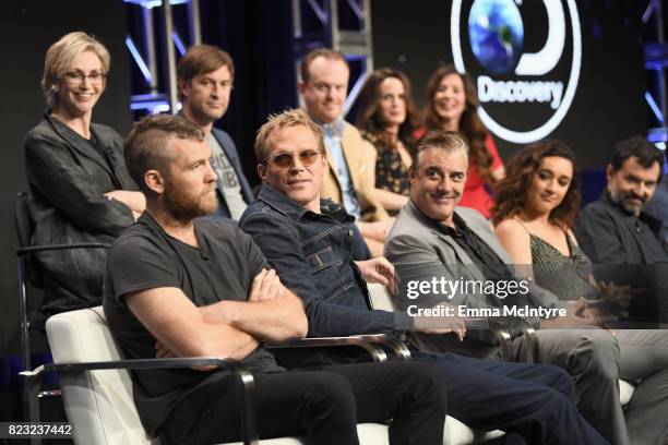Actors Jane Lynch, Mark Duplass, Jeremy Bobb, Elizabeth Reaser and Lynn Collins Actors Sam Worthington, Paul Bettany, Chris Noth, Keisha...