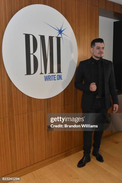 Musician Noel Torres attends his record release party for "La Vida A Mi Modo" at BMI on July 26, 2017 in West Hollywood, California.