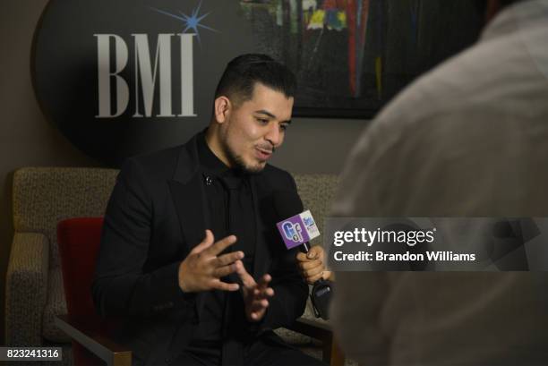 Musician Noel Torres attends his record release party for "La Vida A Mi Modo" at BMI on July 26, 2017 in West Hollywood, California.