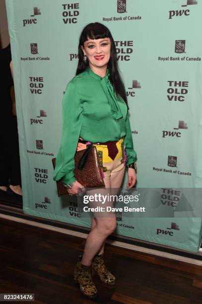 Bronagh Gallagher attends the press night after party for "Girl From The North Country" at The Old Vic Theatre on July 26, 2017 in London, England.