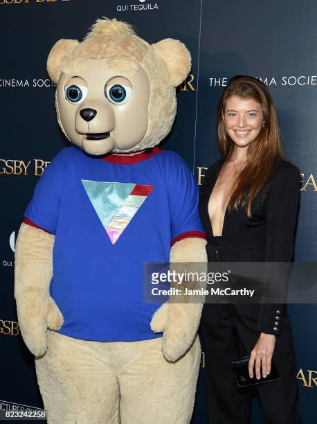 Brittany Brooke attends the Sony Pictures Classics Screening Of "Brigsby Bear" at Landmark Sunshine Cinema on July 26, 2017 in New York City.