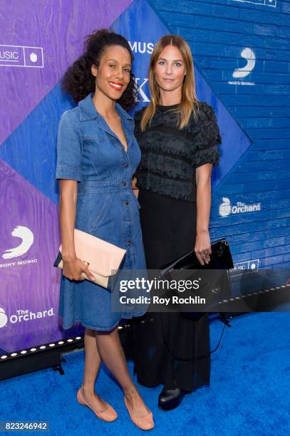 Sophia Bastian attends KYGO "Stole The Show" documentary film premiere at The Metrograph on July 25, 2017 in New York City.