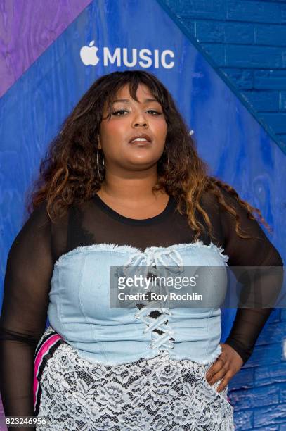 Lizzo attends KYGO "Stole The Show" documentary film premiere at The Metrograph on July 25, 2017 in New York City.