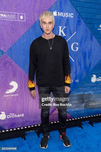 Gabriel-Kane Day Lewis attends KYGO "Stole The Show" documentary film premiere at The Metrograph on July 25, 2017 in New York City.