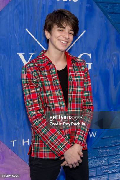 Daisy Spencer attends KYGO "Stole The Show" documentary film premiere at The Metrograph on July 25, 2017 in New York City.