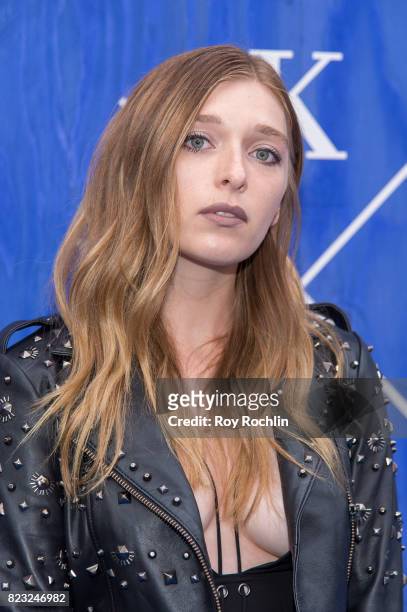 Verite attends KYGO "Stole The Show" documentary film premiere at The Metrograph on July 25, 2017 in New York City.