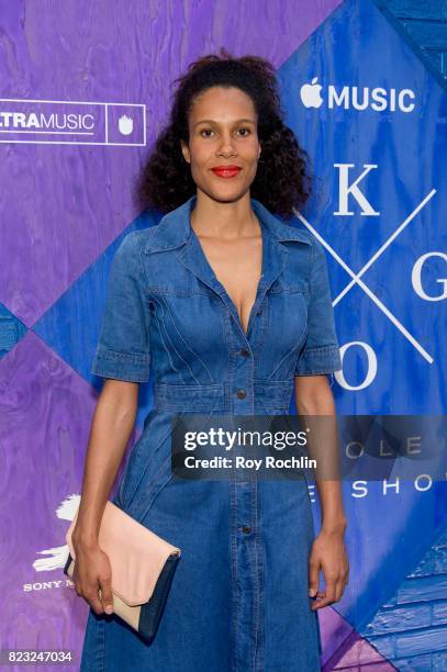 Sophia Bastian attends KYGO "Stole The Show" documentary film premiere at The Metrograph on July 25, 2017 in New York City.