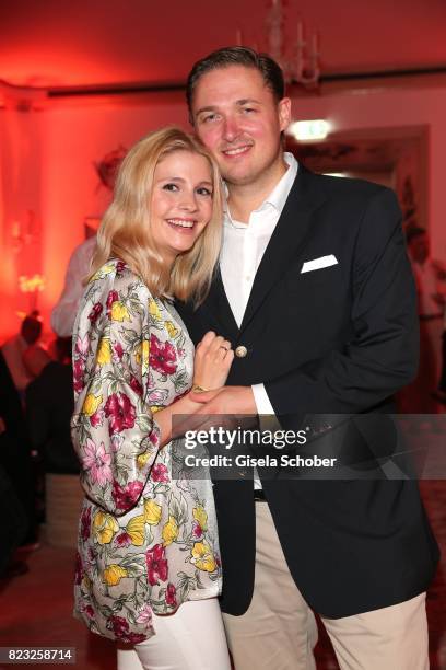 Prince Maximilian zu Sayn-Wittgenstein-Berleburg and his wife Princess Franziska zu Sayn-Wittgenstein-Berleburg during the Hotel Vier Jahreszeiten...