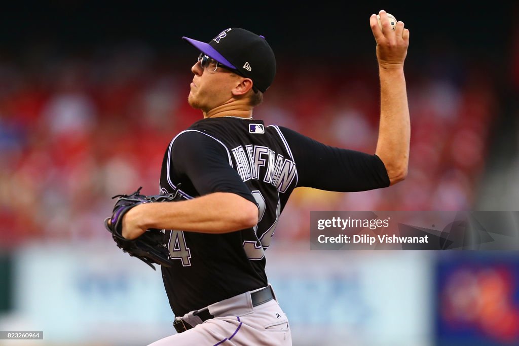 Colorado Rockies v St Louis Cardinals