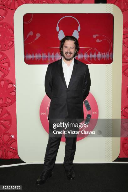 Film director Edgar Wright attends the "Baby Driver" Mexico City premier at Cinemex Antara Polanco on July 26, 2017 in Mexico City, Mexico.