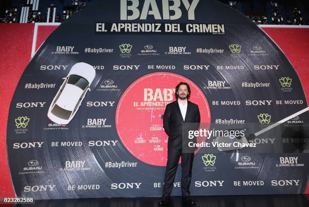 Film director Edgar Wright attends the "Baby Driver" Mexico City premier at Cinemex Antara Polanco on July 26, 2017 in Mexico City, Mexico.