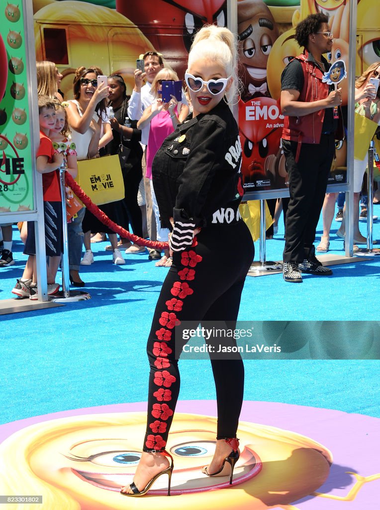 Premiere Of Columbia Pictures And Sony Pictures Animation's "The Emoji Movie" - Arrivals