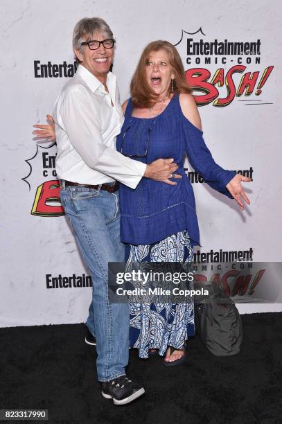 Eric Roberts and Eliza Roberts at Entertainment Weekly's annual Comic-Con party in celebration of Comic-Con 2017 at Float at Hard Rock Hotel San...