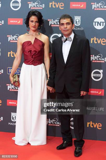 Actor Vladimir Cruz attends the Platino Awards 2017 photocall at the La Caja Magica on July 22, 2017 in Madrid, Spain.