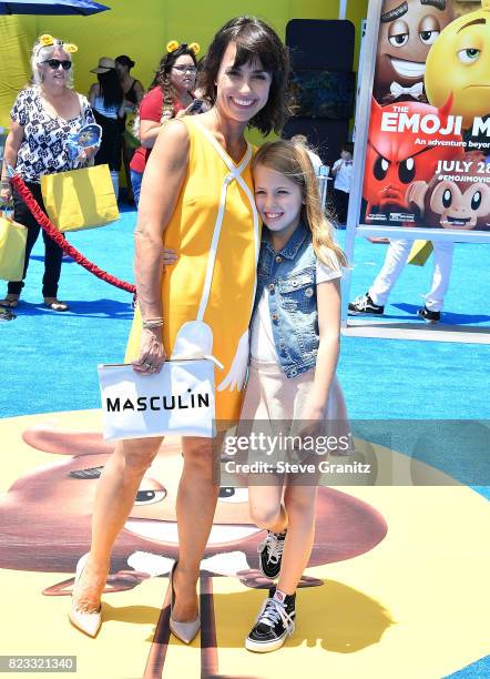 Constance Zimmer arrives at the Premiere Of Columbia Pictures And Sony Pictures Animation's "The Emoji Movie" at Regency Village Theatre on July 23,...